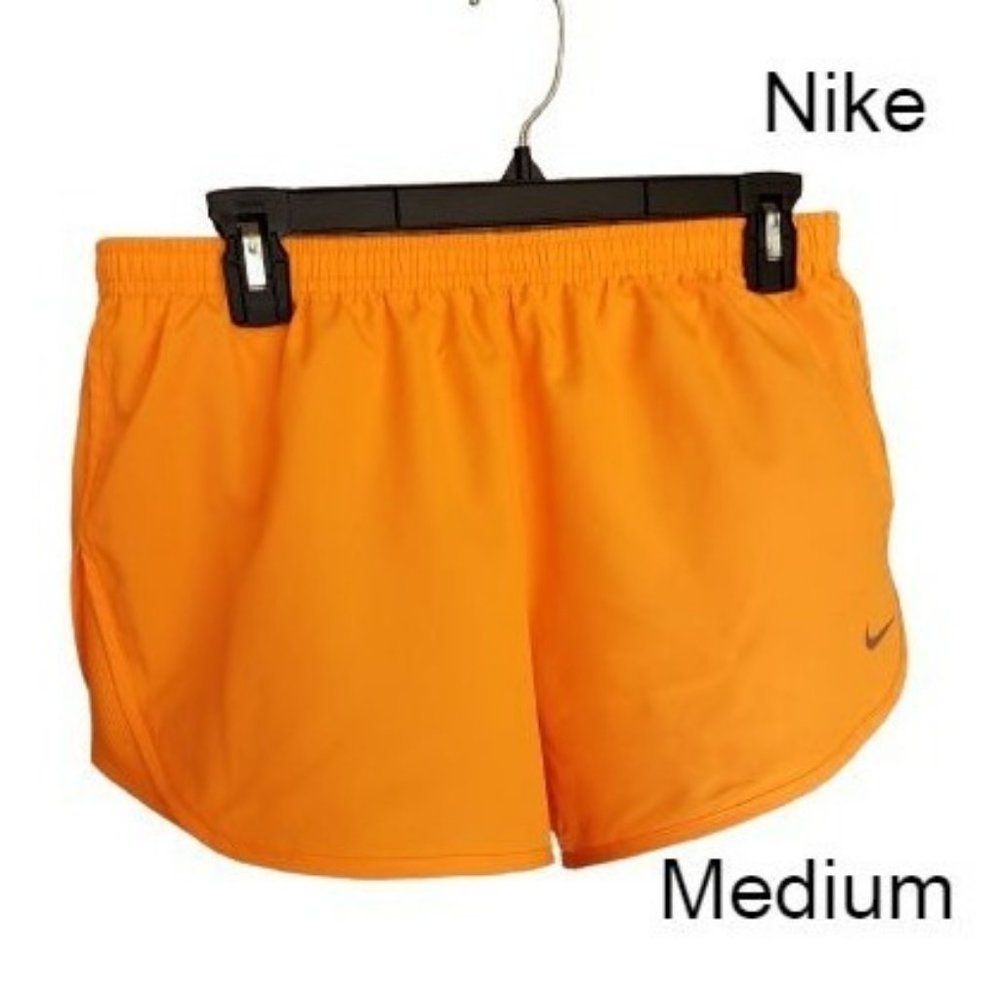 Nike Women's Dri-Fit Running Shorts 4" inseam Orange Medium NWOT
